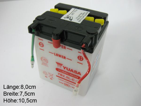 YB2,5L-C2 DIN50311 Yuasa  Battery